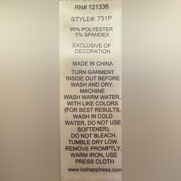 Koi Basics Petite Scrub Pants, Charcoal (NWT) - Picture 9 of 9